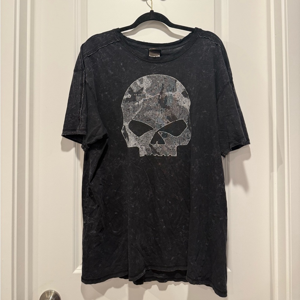 Harley Davidson Graphic Men's T-Shirt - Vintage 2018